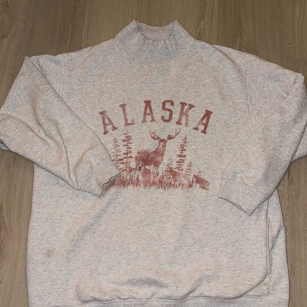 Aerie Oversized Crewneck Sweater